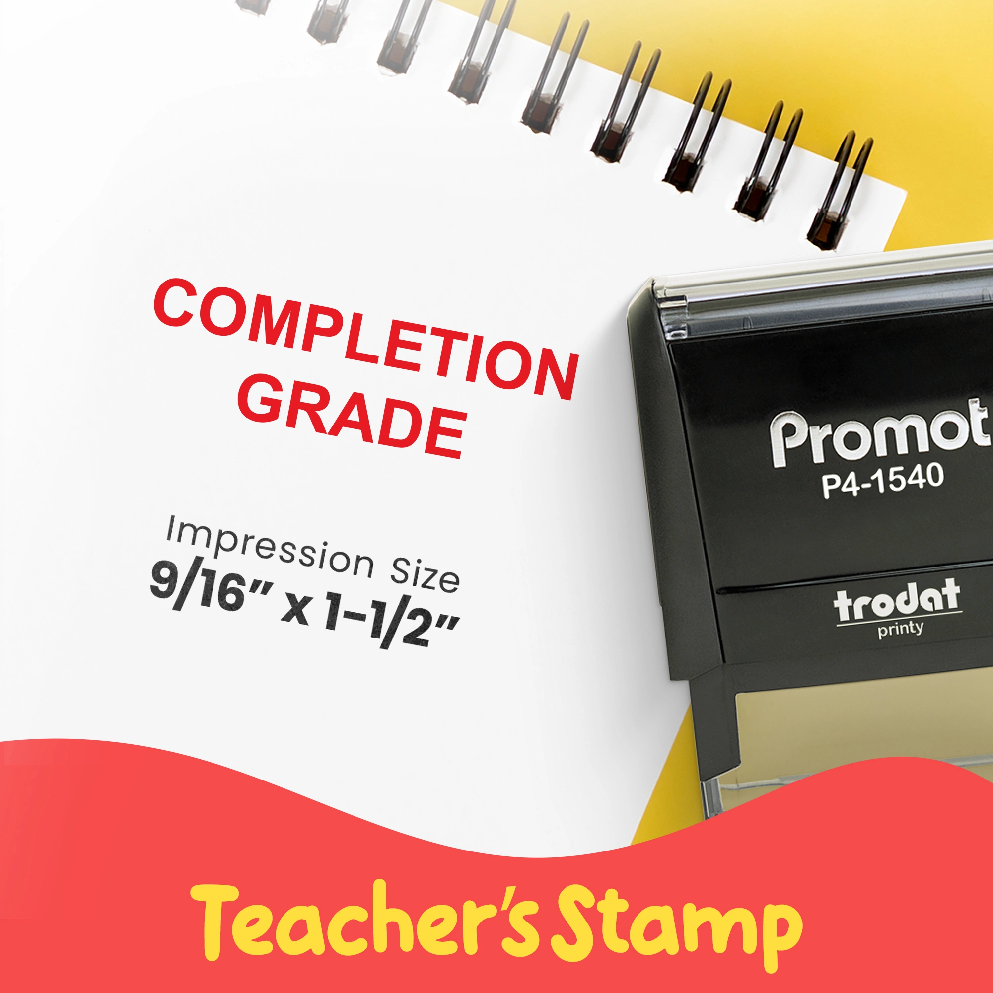 Completion Grade - Teacher Stamp